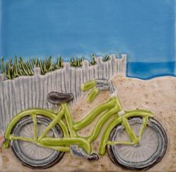 Bicycle on the beach