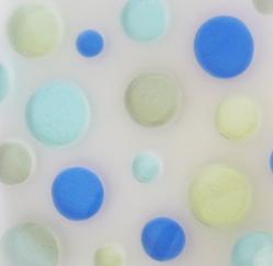 Sea Glass Bubbles Tile