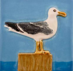 Sea Gull Ceramic Tile