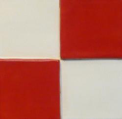 signal flag, signal flag tile, ceramic signal flag tile, custom ceramic signal flag tile