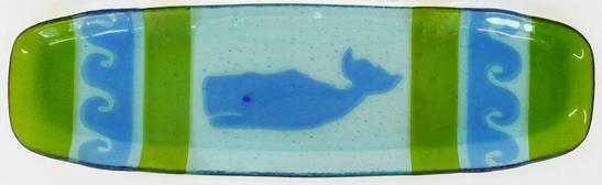 Blue Green Whale Platter