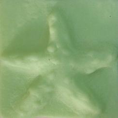 Light Green Starfish glass Tile