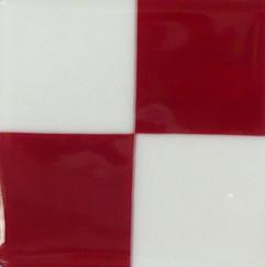 Signal Flag 5 Small Tile Plate