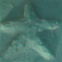Green Starfish Tile