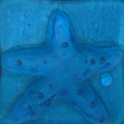 Blue Starfish Tile